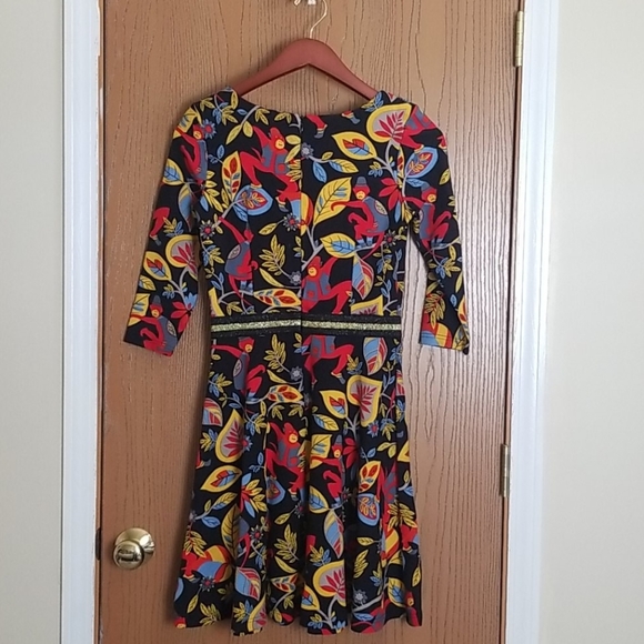 NWT Traffic People Monkey Print Dress Small - Picture 7 of 17